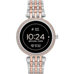 Michael Kors Women's Gen 5E 43mm Stainless Steel Touchscreen Smartwatch with Fitness Tracker, Heart Rate, Contactless Payments, and Smartphone Notific