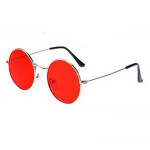 Adam Jones Round Unisex Uv Protected Sunglasses Pack Of 3 Blue Red Yellow