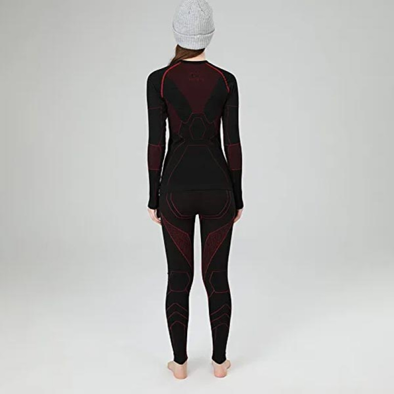 SEARIPE Thermal Underwear,Ski Base Layer - Long Sleeve Compression Tops & Long Johns Bottom Sets Quick Drying